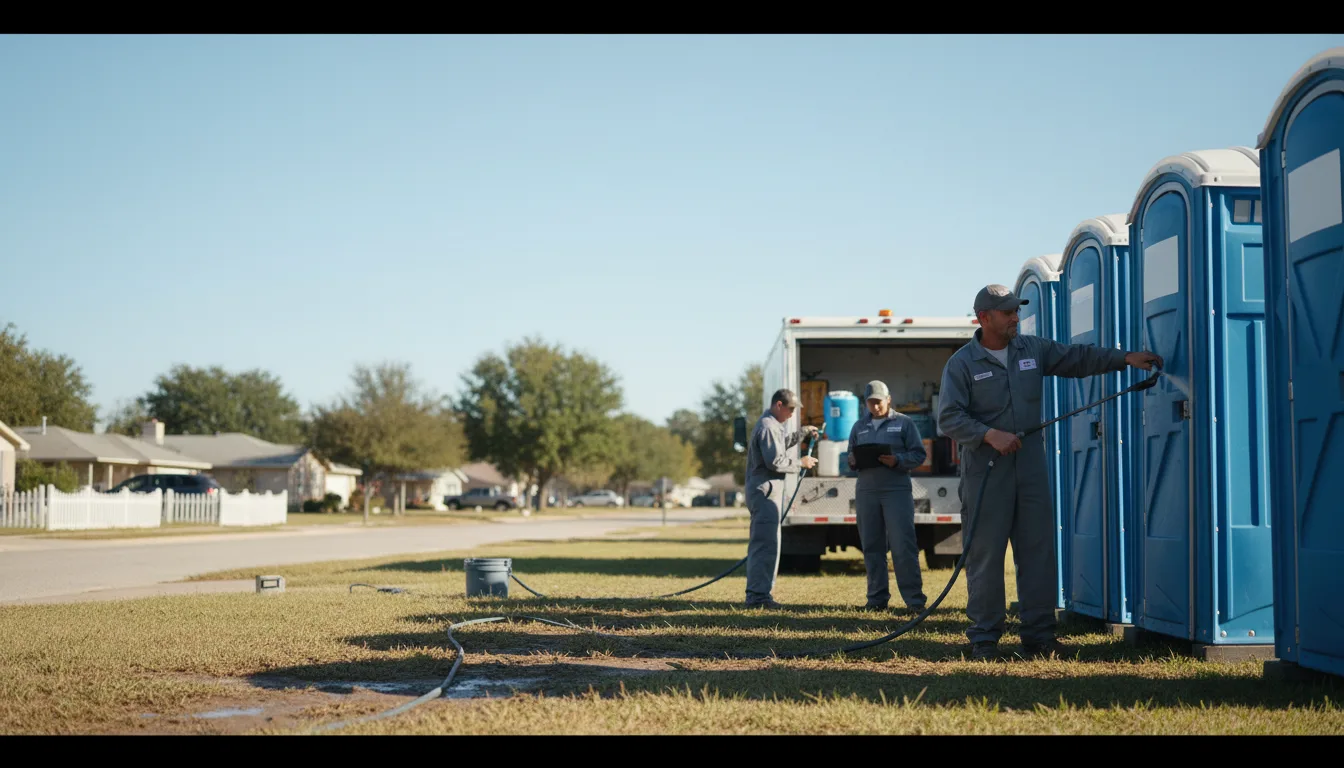 Long-Term Portable Toilet Rental in Killduff, IA near me